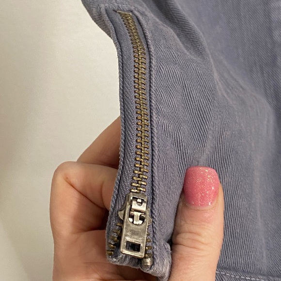 Paper Denim & Cloth Grey EUC Zippered Jeans 25 - Picture 10 of 12